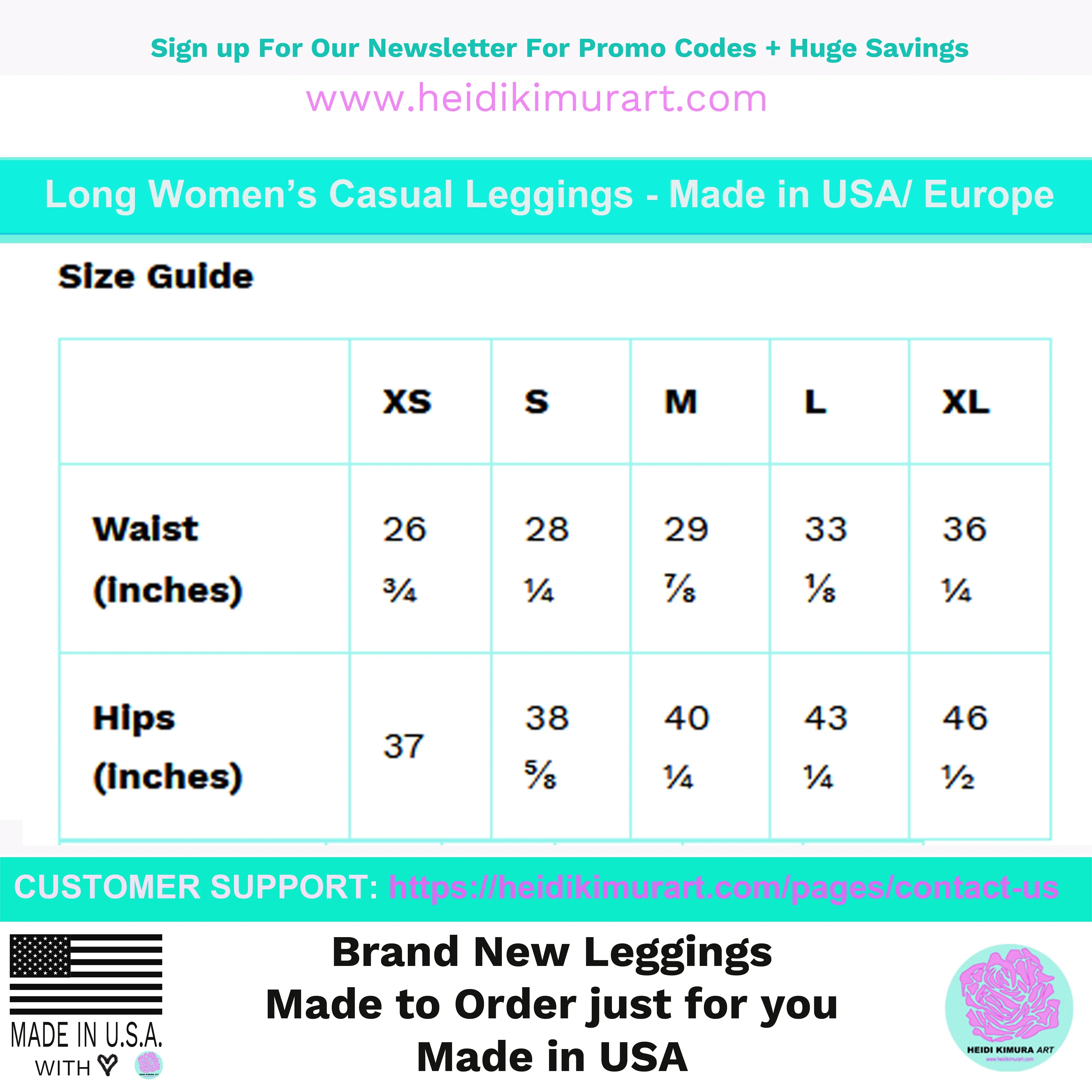Purple Women's Casual Leggings, Solid Color Ladies' Premium Tights-Made in USA/EU/MX