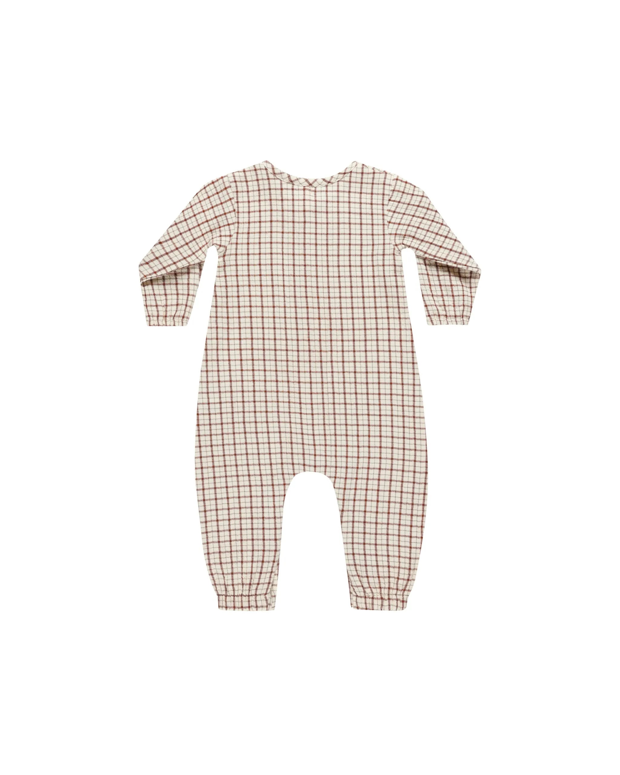 Quincy Mae - Woven Jumpsuit (Holiday Check)