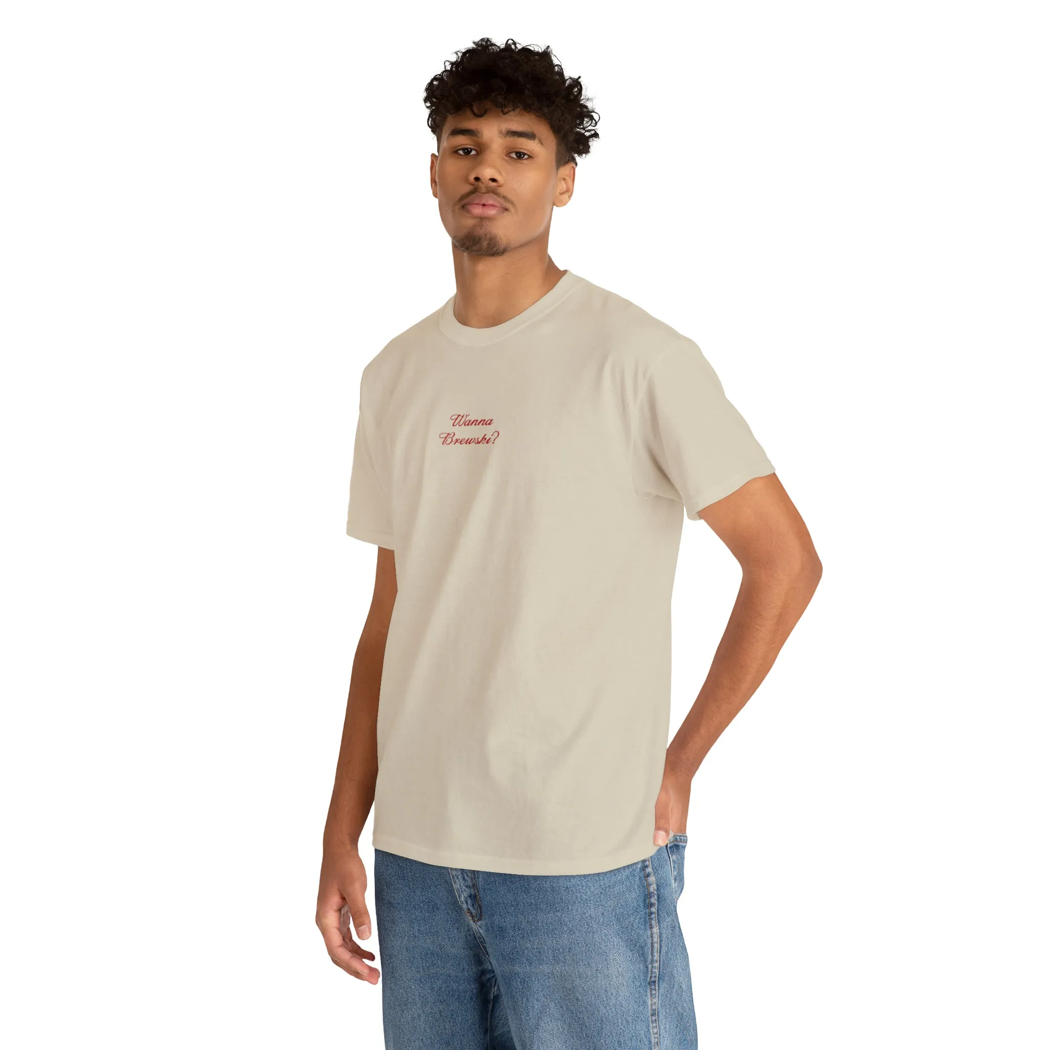 "Wanna Brewski" Beer Cotton Tee