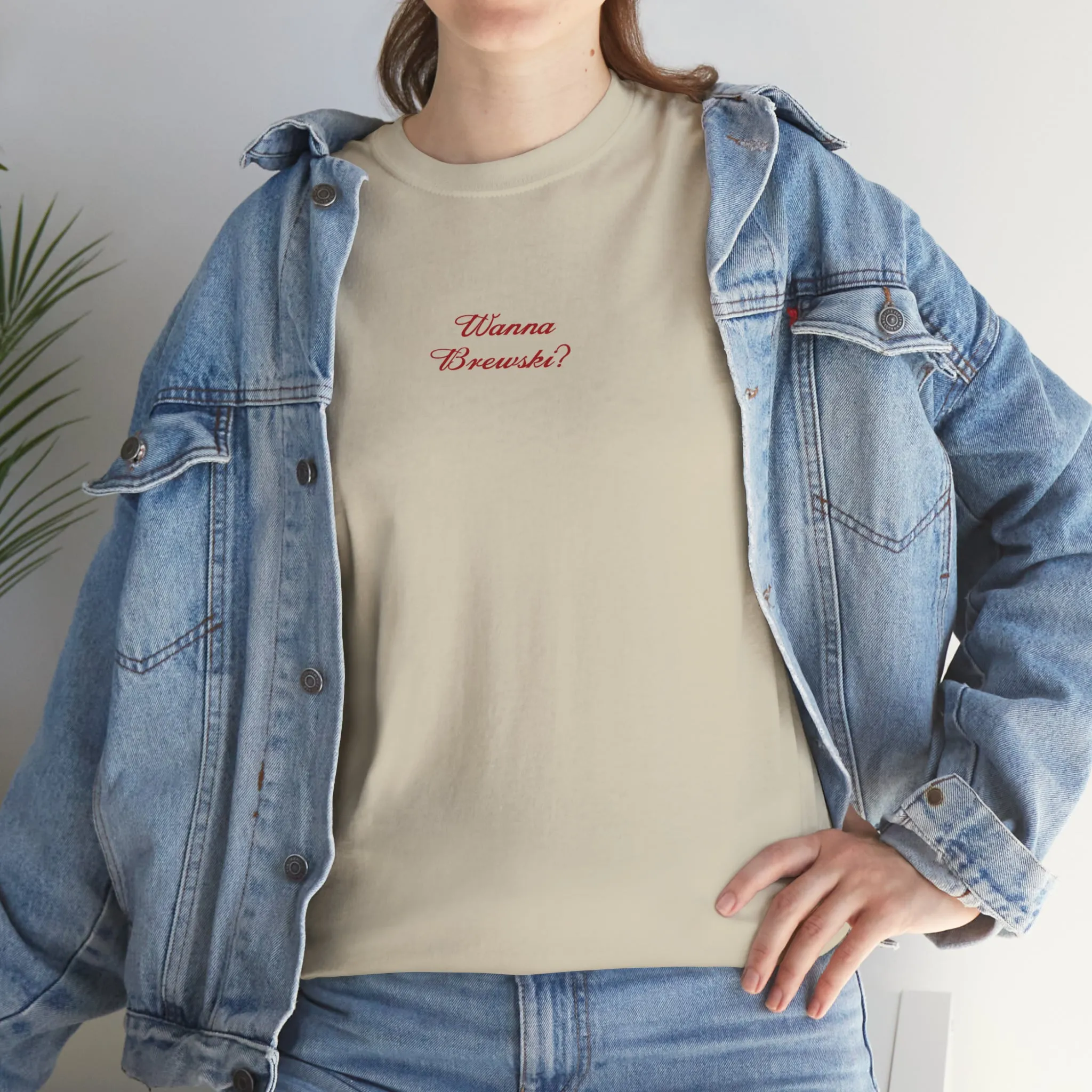 "Wanna Brewski" Beer Cotton Tee