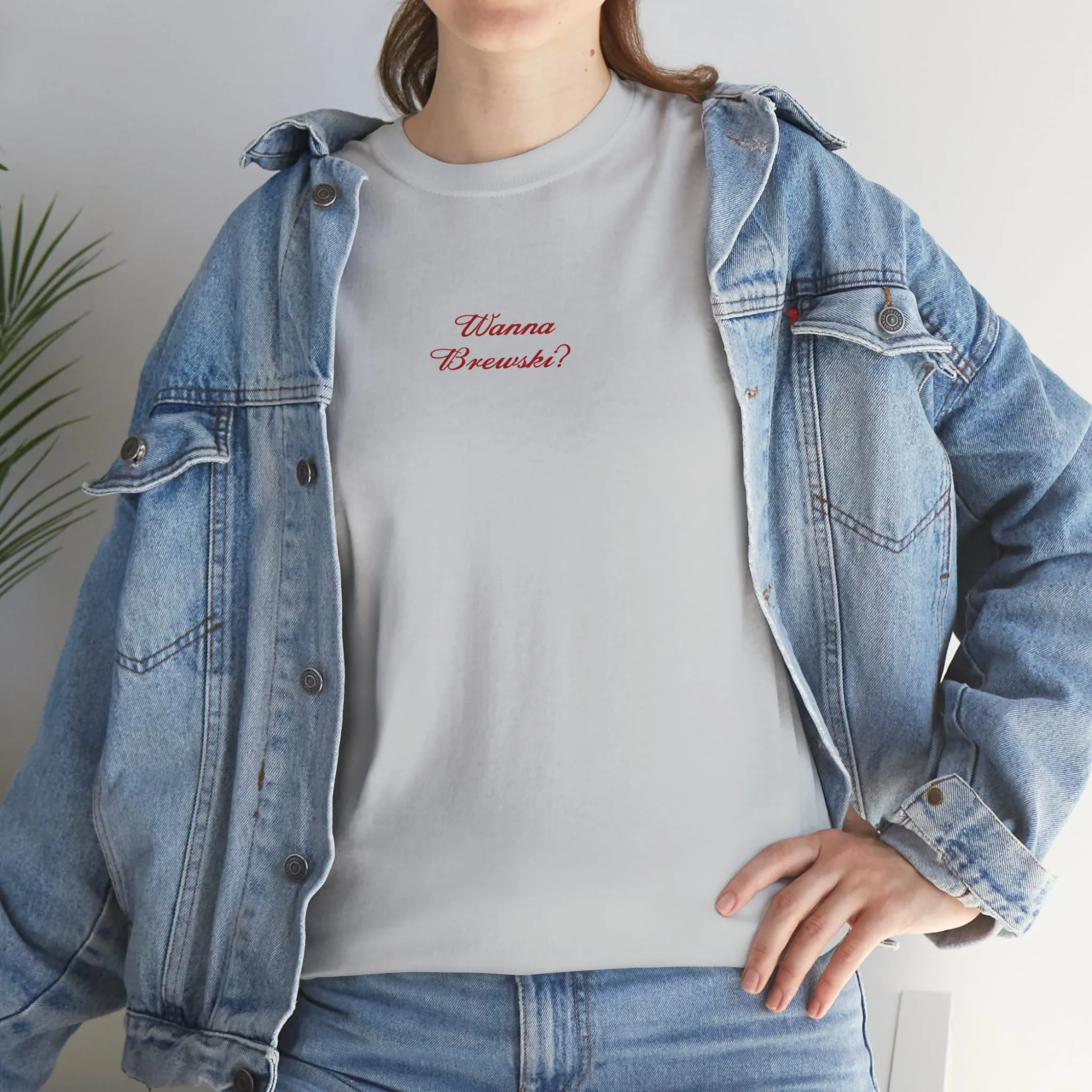 "Wanna Brewski" Beer Cotton Tee