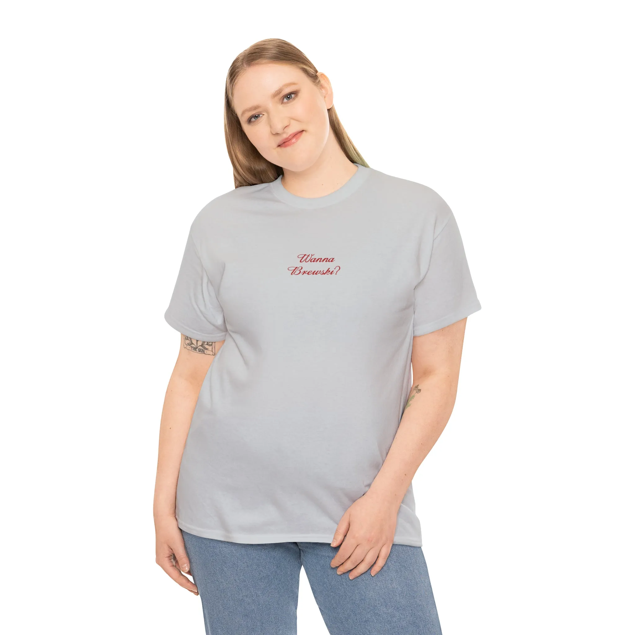 "Wanna Brewski" Beer Cotton Tee