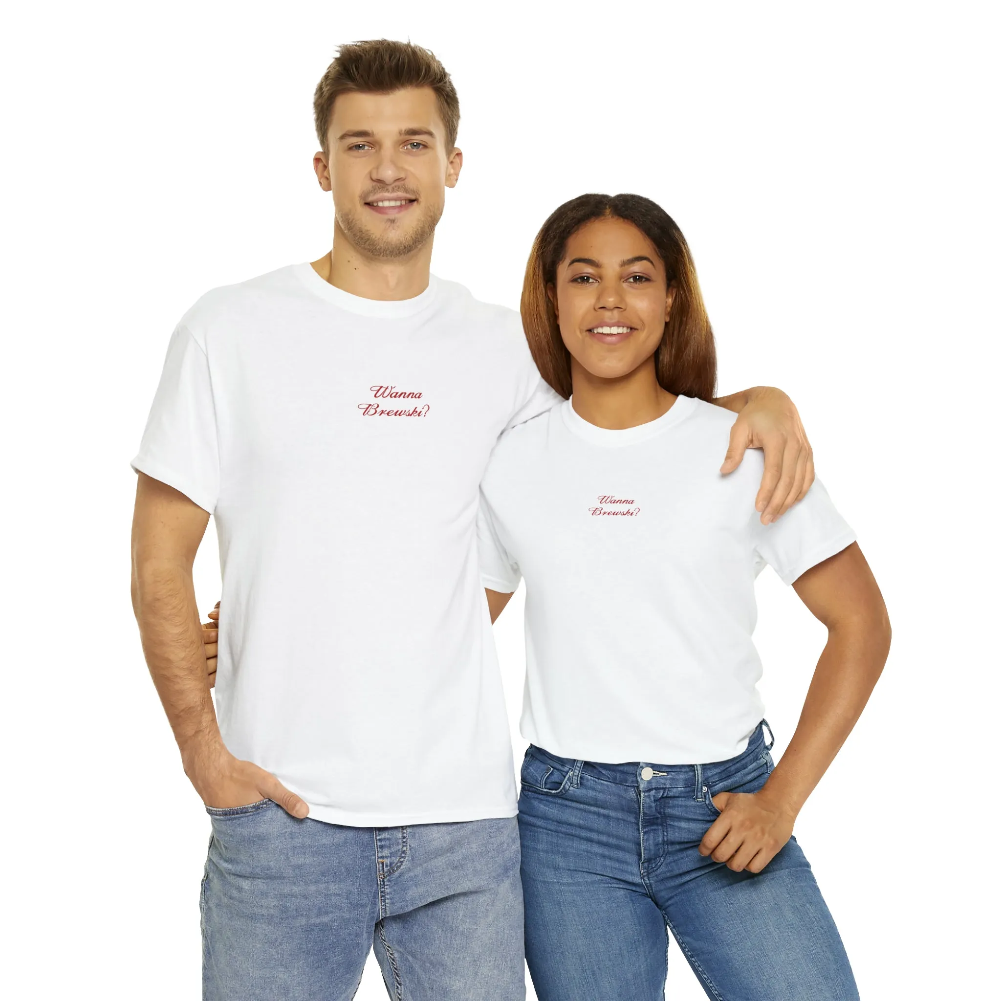 "Wanna Brewski" Beer Cotton Tee