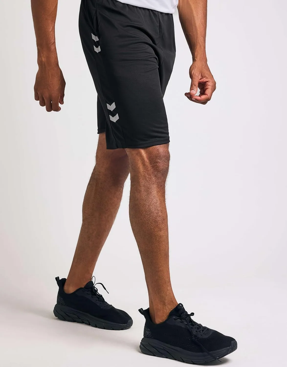 Real Essentials 5 Pack: Men's Mesh Athletic Basketball Shorts Quick Dry Activewear with Pockets