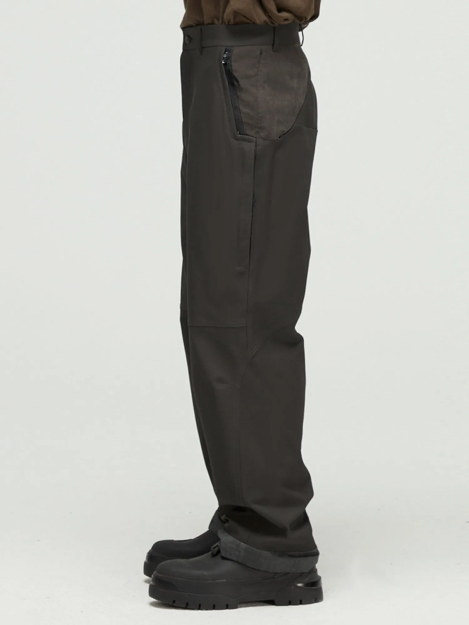 Retro Straight Casual Pants