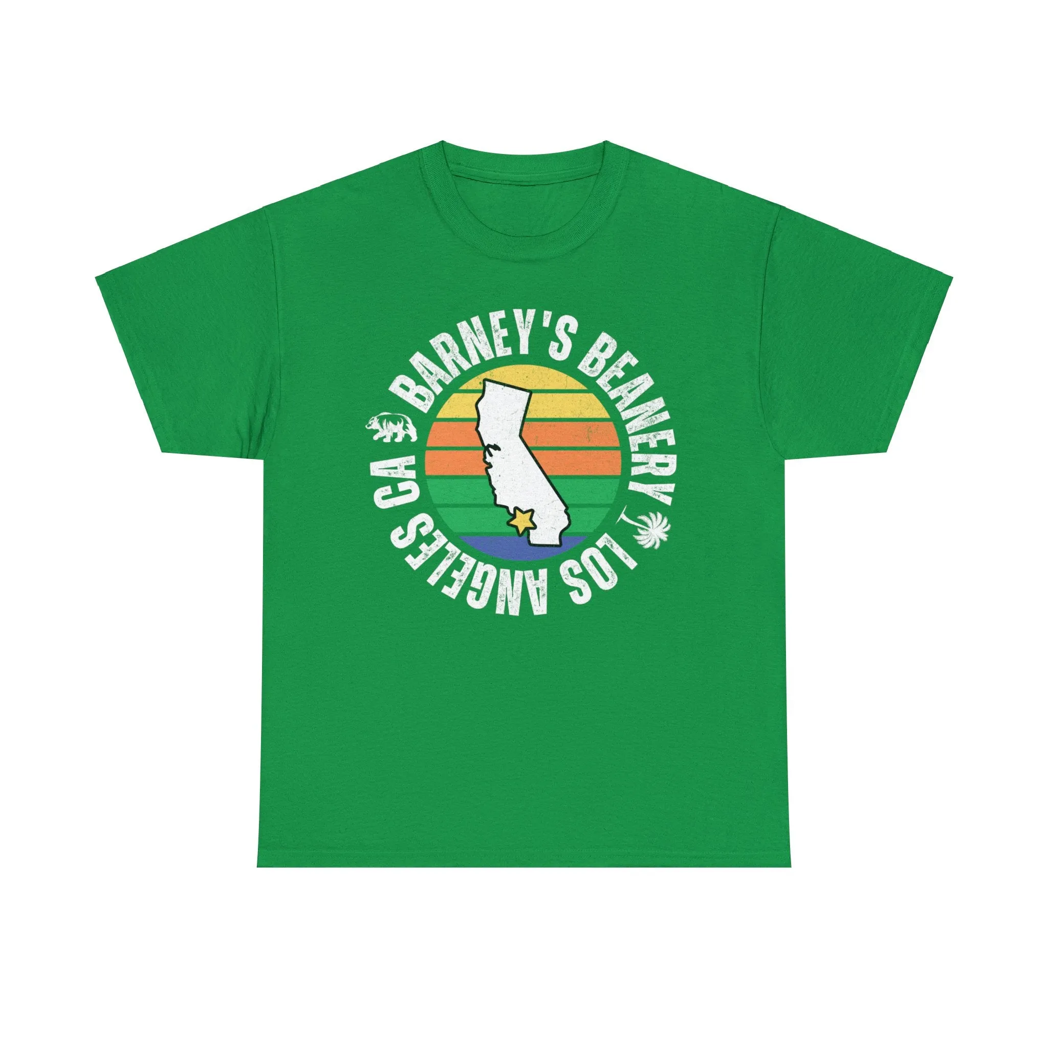Retro Sunset | BARNEY'S BEANERY - Men's Retro Graphic Tee
