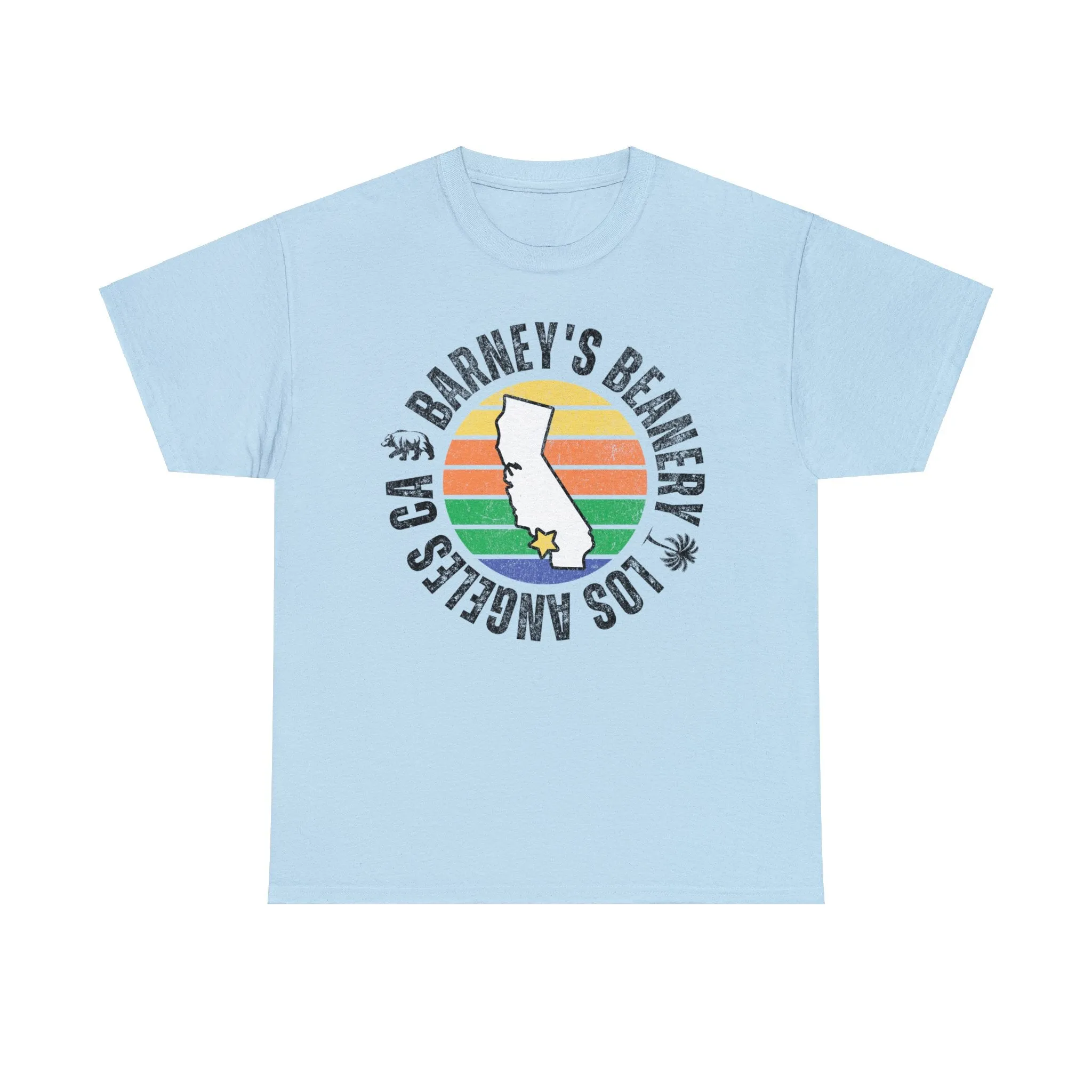 Retro Sunset | BARNEY'S BEANERY - Men's Retro Graphic Tee