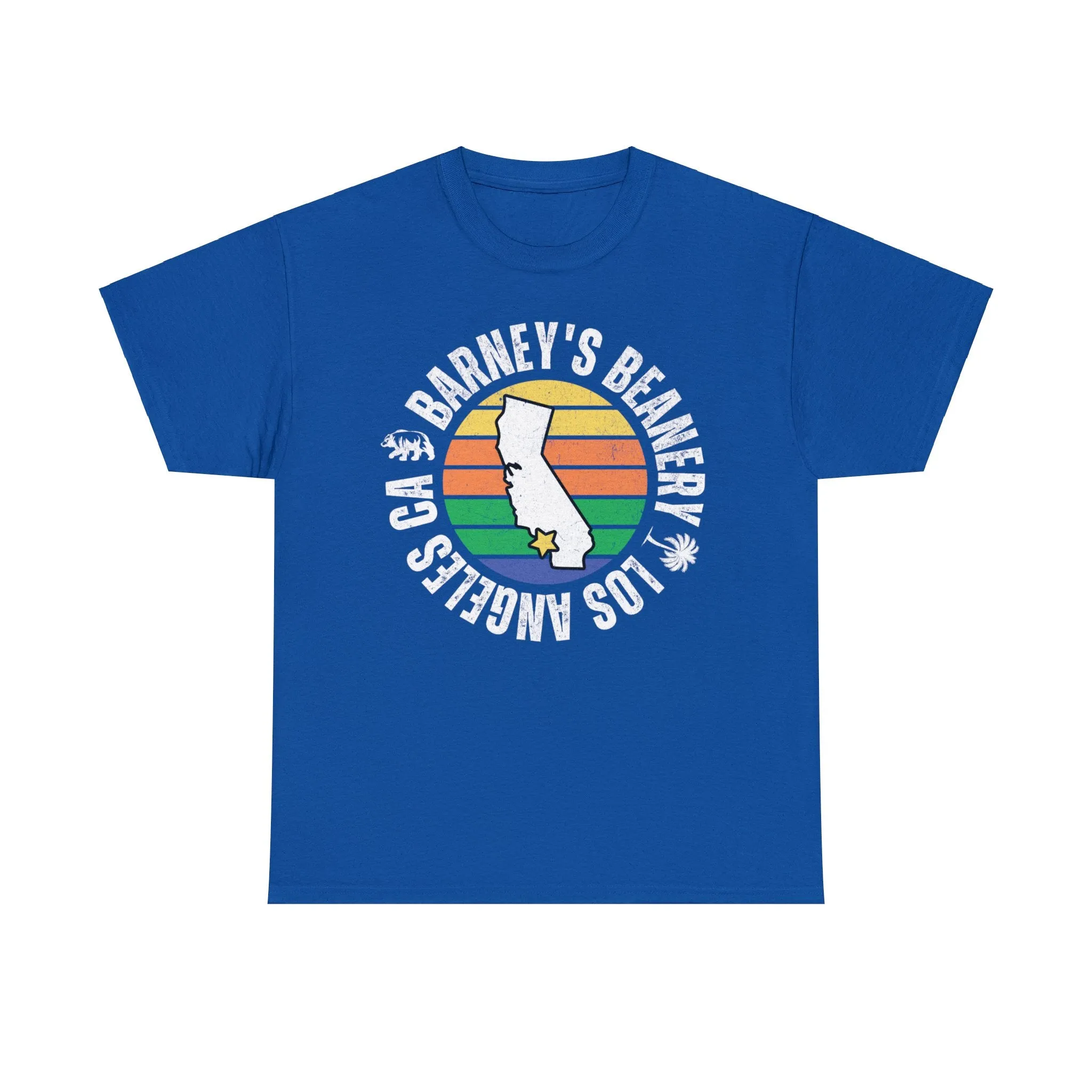 Retro Sunset | BARNEY'S BEANERY - Men's Retro Graphic Tee