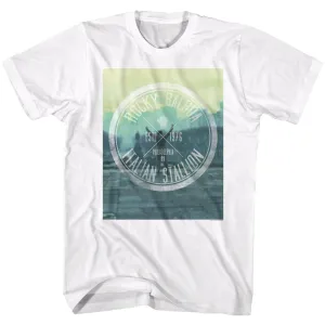 Rocky Hipster Logo Men's T-Shirt