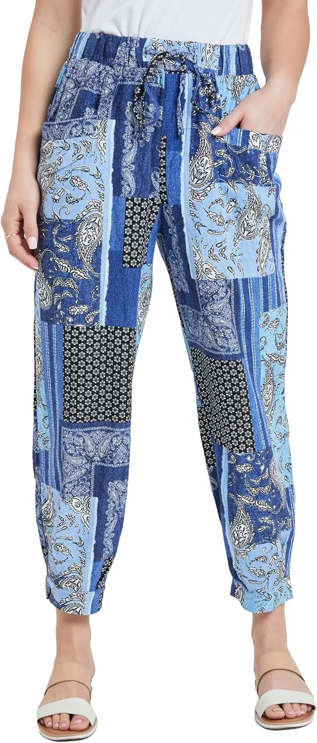 Royalty For Me Womens Women’s Casual Summer High Rise Pants
