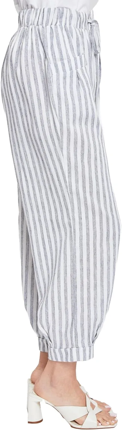 Royalty For Me Womens Women’s Casual Summer High Rise Pants