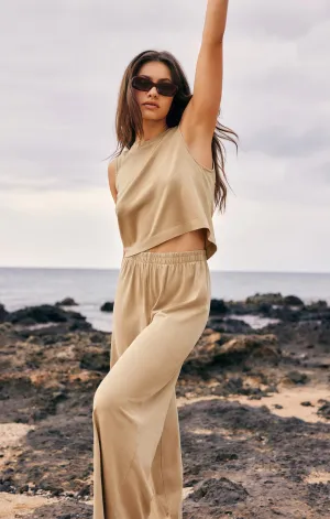 Scout Jersey Flare Pant | Rattan