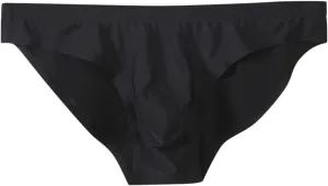 Sexy Mesh Briefs For Men Underwear Breathable Bulge Pouch Thongs Striped Elastic Waistband Lingerie Classic Underpant