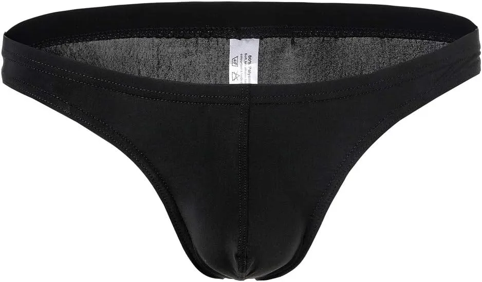 Sexy Mesh Briefs For Men Underwear Breathable Bulge Pouch Thongs Striped Elastic Waistband Lingerie Classic Underpant