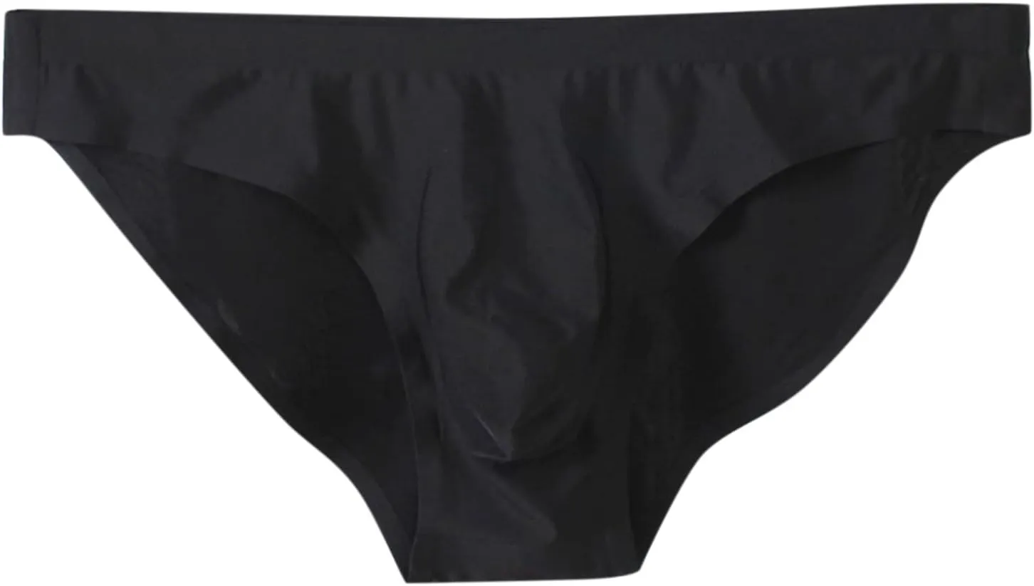 Sexy Mesh Briefs For Men Underwear Breathable Bulge Pouch Thongs Striped Elastic Waistband Lingerie Classic Underpant