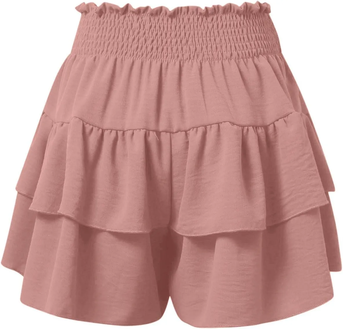 Sexy Wide Leg Shorts with A Vertical Casual Culottes High Waist Athletic Sports Women Fashion Solid Color Shorts