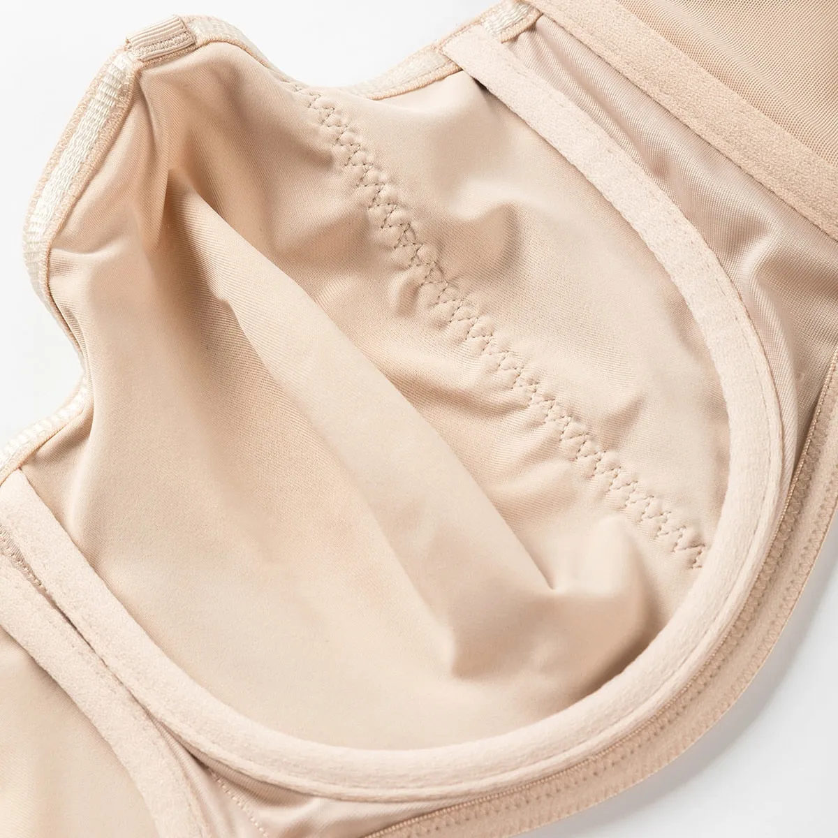 Sexy Women's Smooth Seamless Invisible Underwire Bra With Convertible Strap