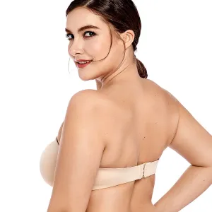 Sexy Women's Smooth Seamless Invisible Underwire Bra With Convertible Strap