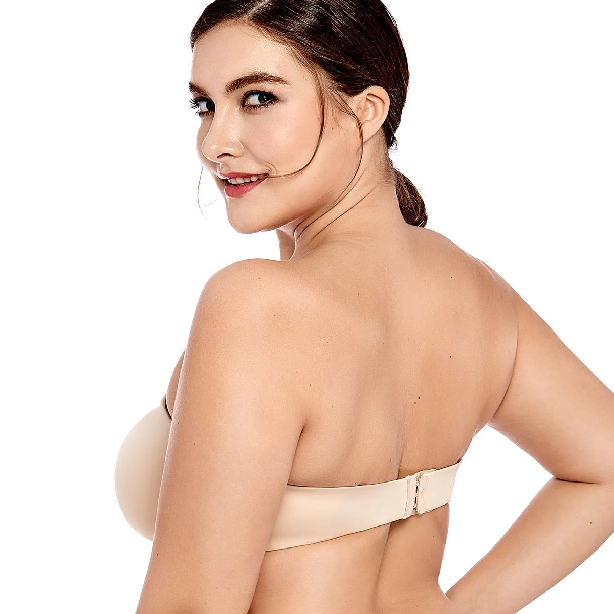 Sexy Women's Smooth Seamless Invisible Underwire Bra With Convertible Strap