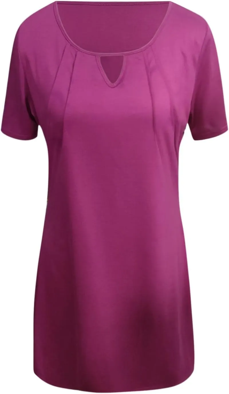 Shift Dresses for Women 2025 Vintage Short Sleeve V Neck Aline Graduation Mini Dress Comfy Church Gauze Outfits