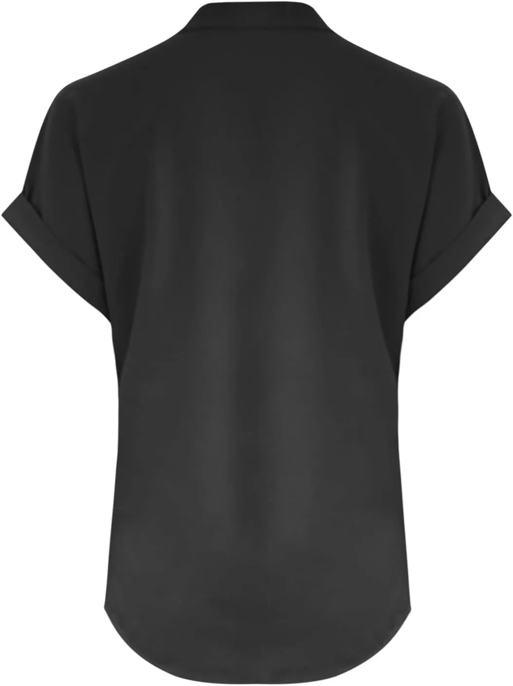 Short Sleeve Linen Tops for Womens 2025 Loose Casual Fitted V-Neck Button Down Shirts Cute Solid Summer Beach Tee