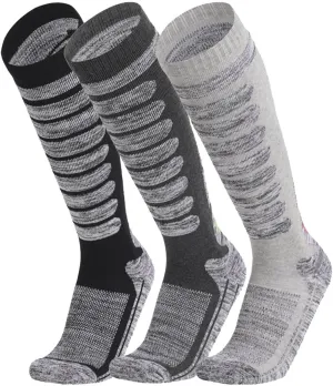 Ski Socks for Womens and Mens with Full Cushion,Wool Winter Warm Socks for Skiing, Skating, Snowboardin, Hiking