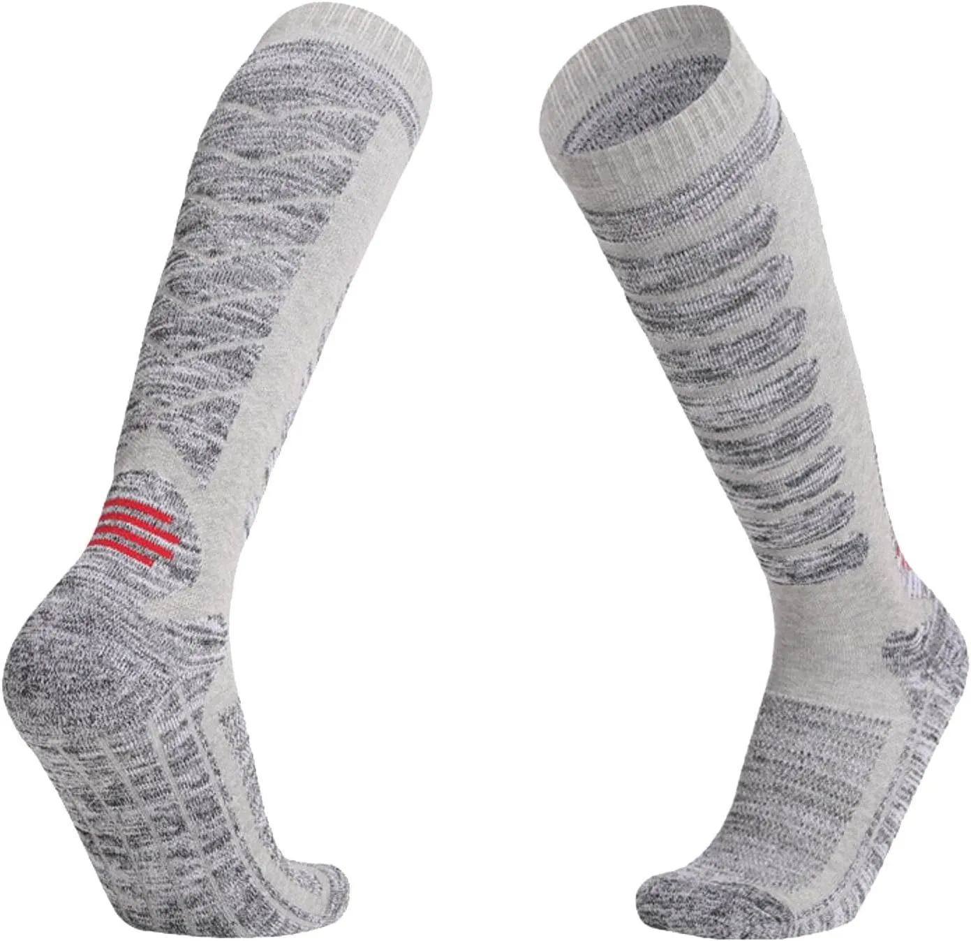 Ski Socks for Womens and Mens with Full Cushion,Wool Winter Warm Socks for Skiing, Skating, Snowboardin, Hiking