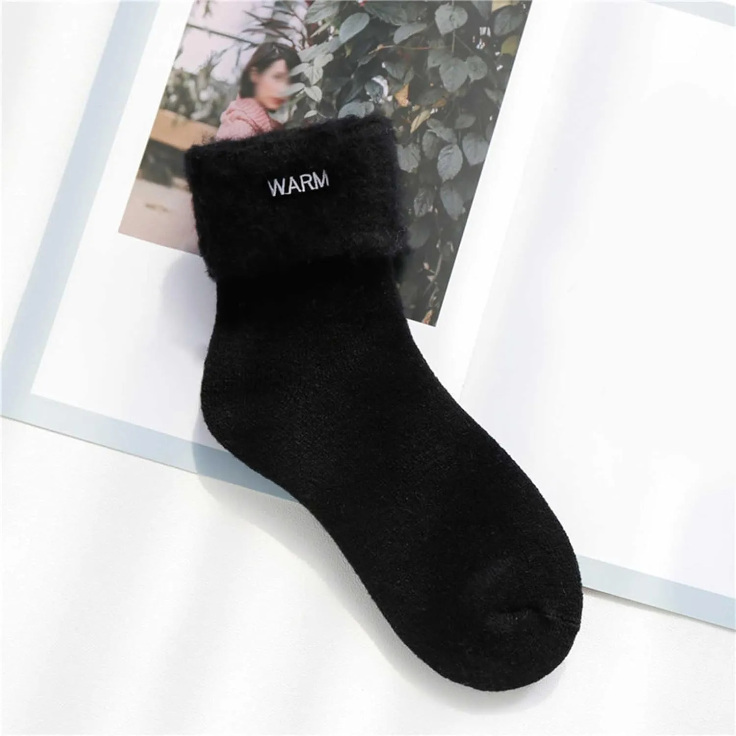 Slippers Socks for Women Men Cozy Super Soft Warm Lounge Socks Multi Color Patterned Thermal Home Socks