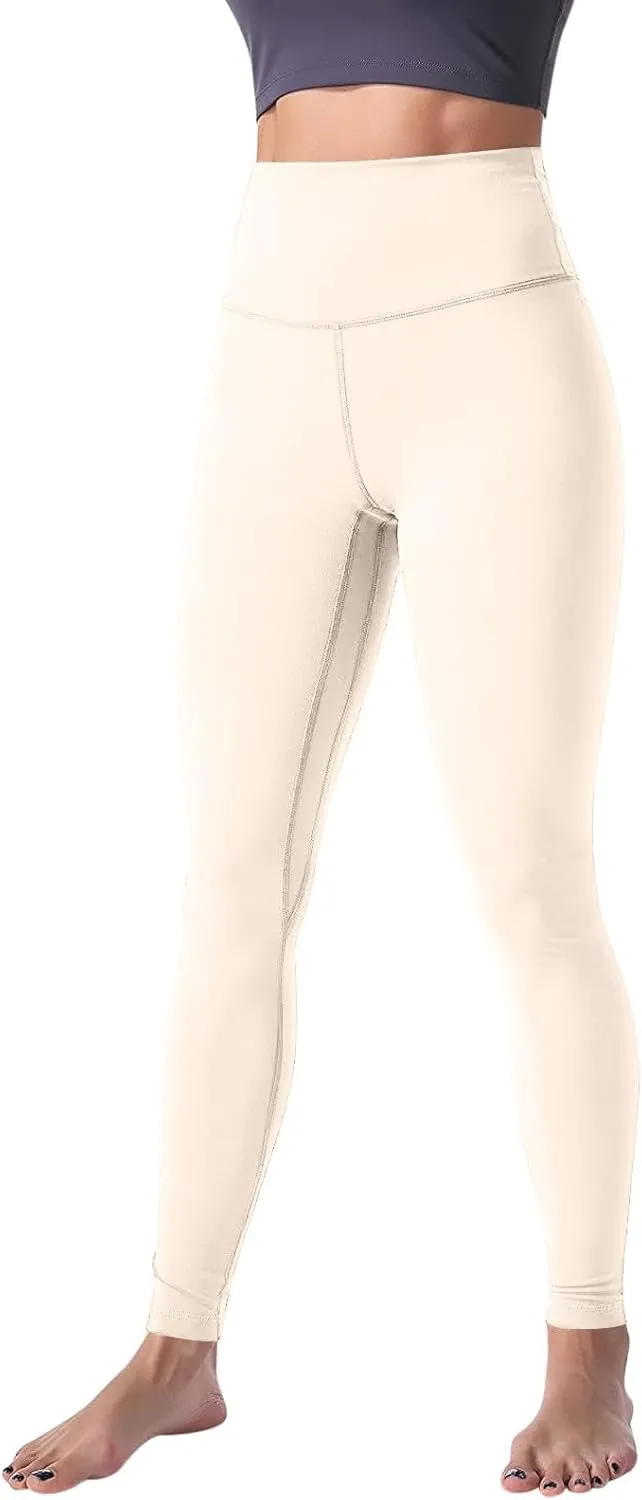 Soft Leggings for Women Fitness Waist Straight for Yoga Flare High Yoga Leg High Waisted Workout Yoga Pants Leggings