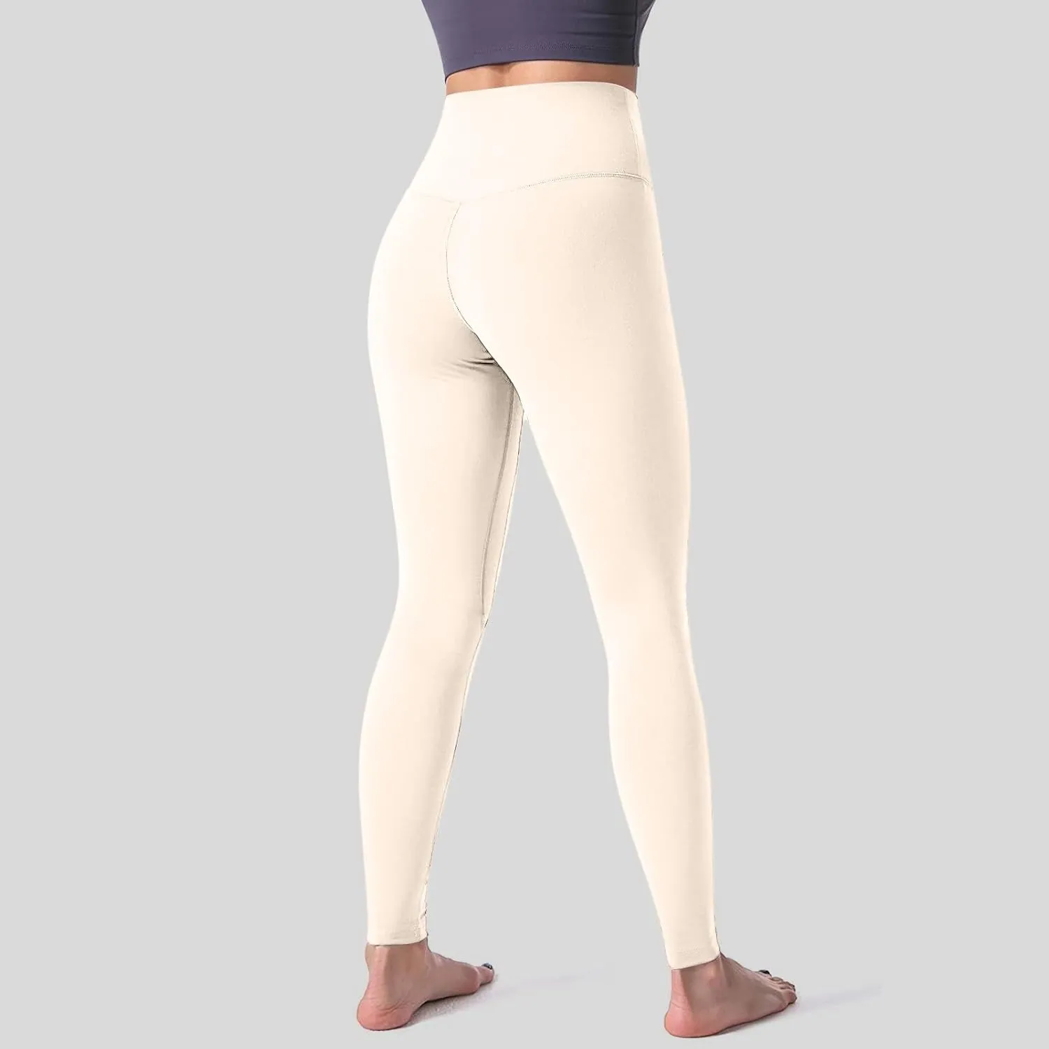 Soft Leggings for Women Fitness Waist Straight for Yoga Flare High Yoga Leg High Waisted Workout Yoga Pants Leggings