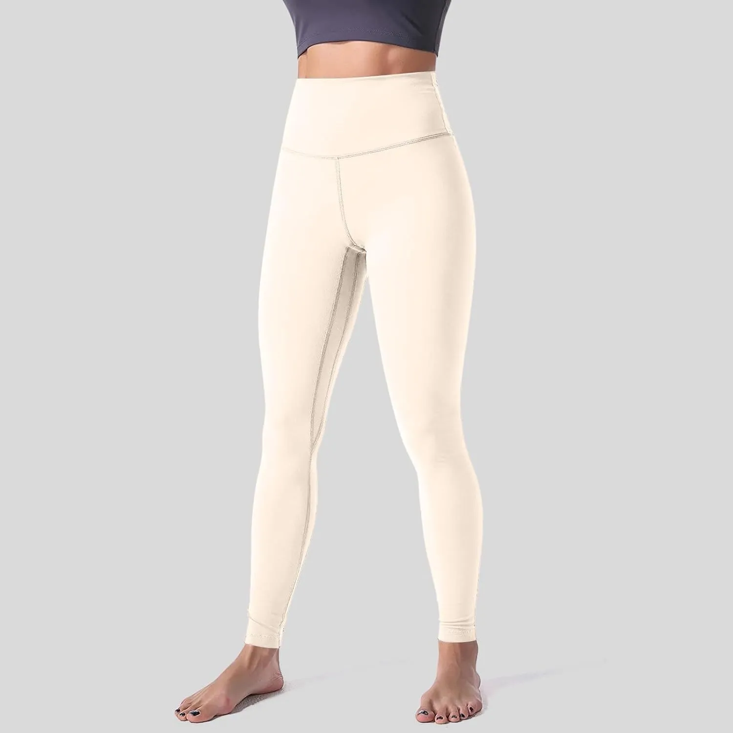 Soft Leggings for Women Fitness Waist Straight for Yoga Flare High Yoga Leg High Waisted Workout Yoga Pants Leggings