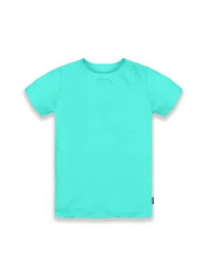Solid Half Sleeve Round neck Tee