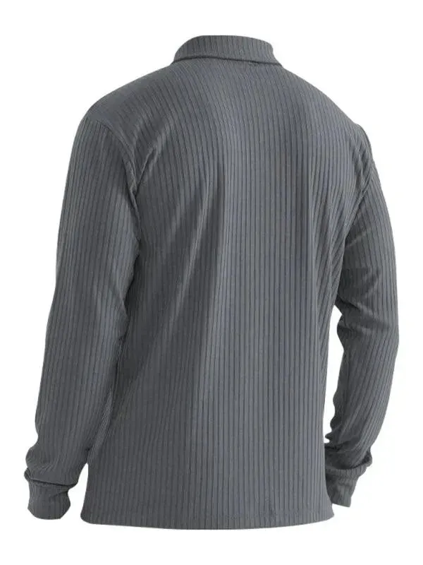 Solid Polyester Polo Shirt for General - All-Season Everyday