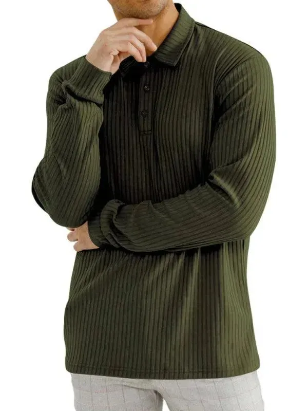 Solid Polyester Polo Shirt for General - All-Season Everyday