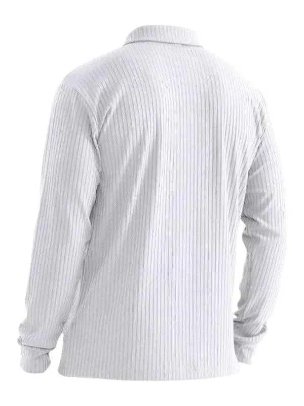 Solid Polyester Polo Shirt for General - All-Season Everyday
