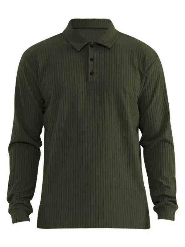 Solid Polyester Polo Shirt for General - All-Season Everyday