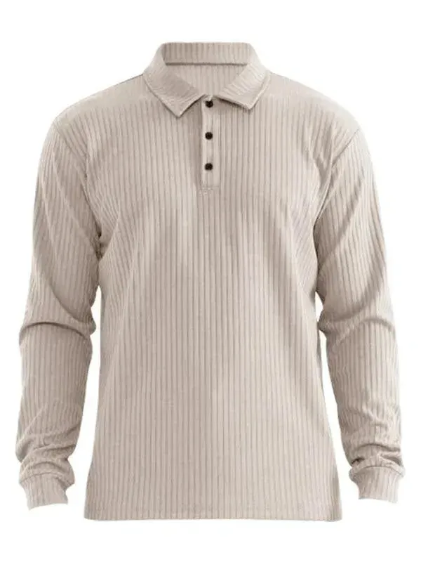 Solid Polyester Polo Shirt for General - All-Season Everyday