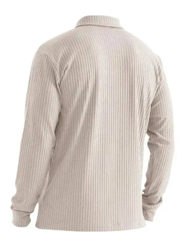 Solid Polyester Polo Shirt for General - All-Season Everyday
