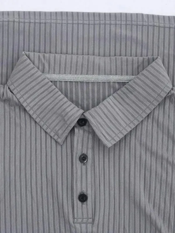 Solid Polyester Polo Shirt for General - All-Season Everyday