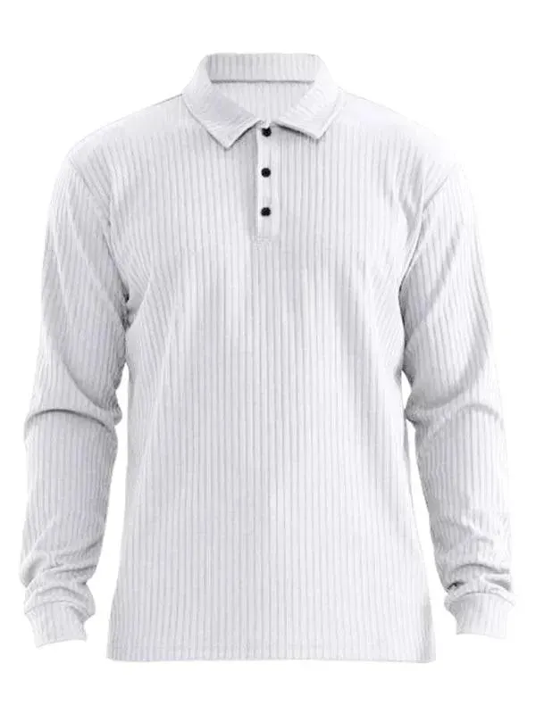 Solid Polyester Polo Shirt for General - All-Season Everyday