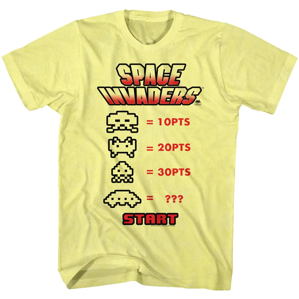 Space Invaders Points Men's T-Shirt