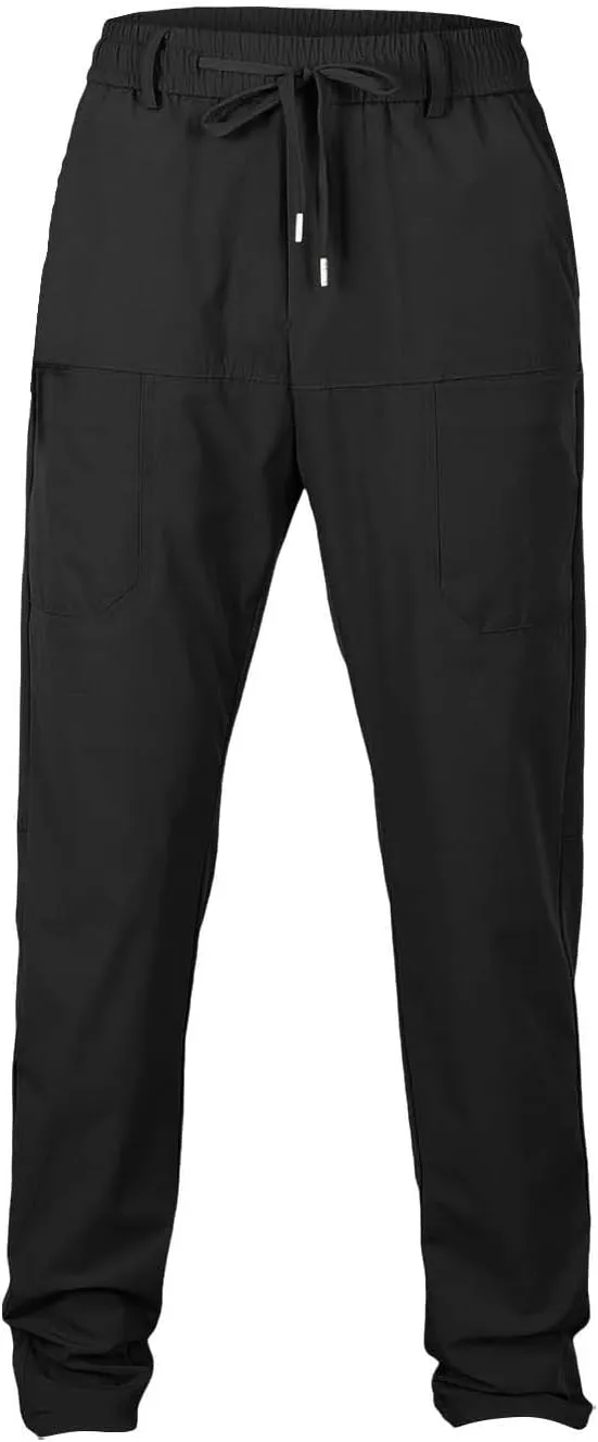 Stretch Active Pants for Women and Men Beeswan Pants, Bevawear Glidepants - Unisex Quick Dry Pull-On Stretch Pants