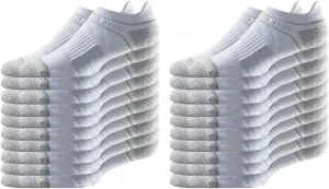 Strideline Basic Low Cut Socks | Quad-Ply Yarn Padding, Direct Compression and Zoned Cushioning - Low Cut 1 Pack