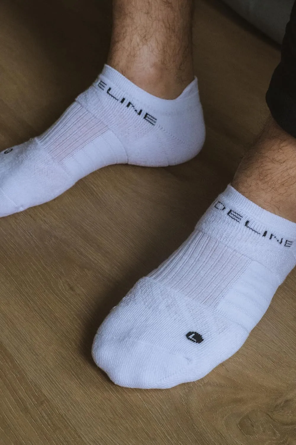 Strideline Basic Low Cut Socks | Quad-Ply Yarn Padding, Direct Compression and Zoned Cushioning - Low Cut 1 Pack
