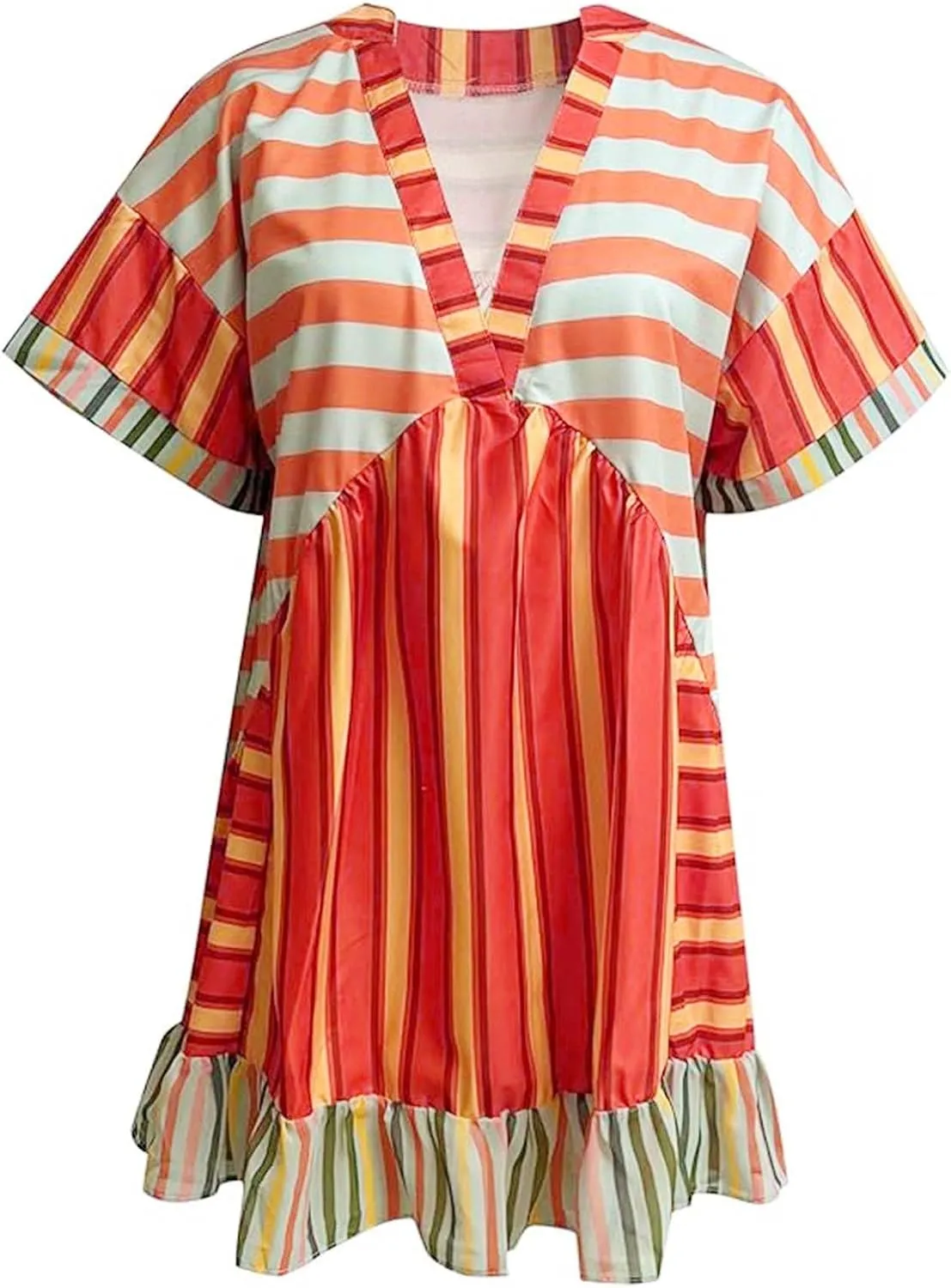 Summer Dresses for Women Hot Short Mini Dress Babydoll Dress Boho Floral Flowy Y2k Mini Sundresses 2025