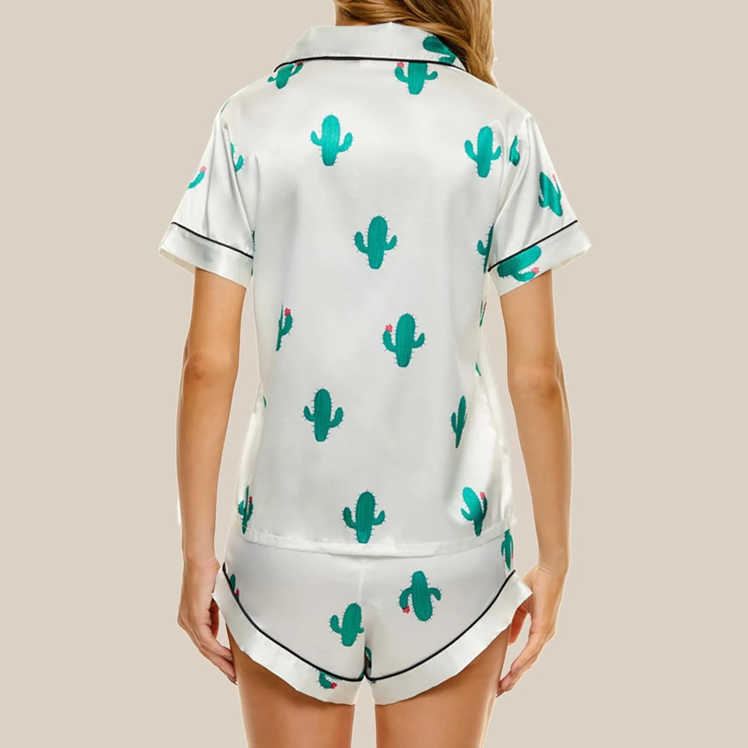 Summer Pants Sets for Women 2 Piece Outfits Matching Two Piece Sets Short Sleeve Loungewear Soft Baggy Cozy Pajamas
