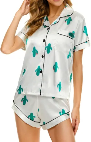 Summer Pants Sets for Women 2 Piece Outfits Matching Two Piece Sets Short Sleeve Loungewear Soft Baggy Cozy Pajamas