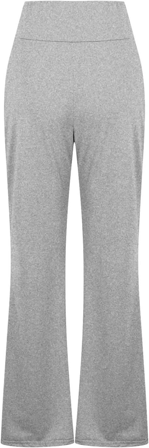Sweatpants for Women Drawstring High Waisted Straight Leg Athletic Open Bottom Pants 2024 Sports Causal Trousers