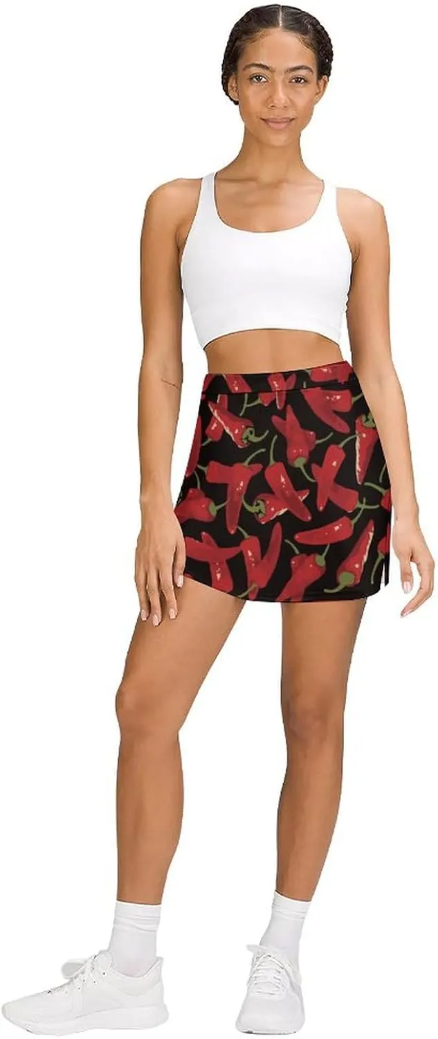 Tennis Skirts for Women with Pockets High Waisted Athletic Golf Skorts Skirts