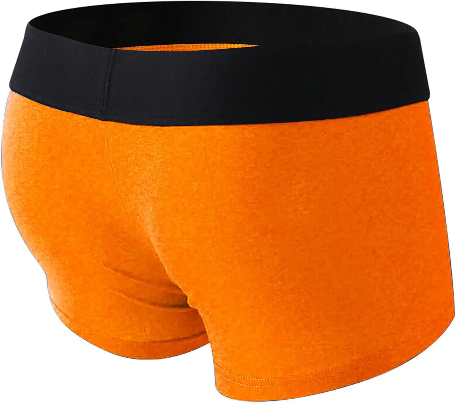 Thatrich Mens Sexy Open Front Underwear Lightweight Boxer Briefs Quick Dry Bikini Underwear Comfortable Breathable Undershort